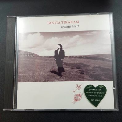 TANITA Tikaram ancient heart PDO UK EX/EX (CD Album, Pop, WEA)