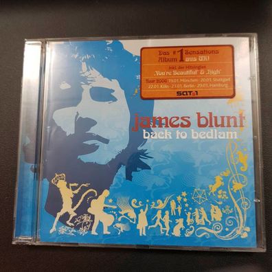 JAMES BLUNT back to bedlam VG+/EX (CD Album, Pop, Atlantic)