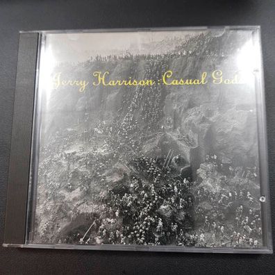 JERRY Harrison casual gods PDO WGER VG+/VG+ (CD Album, Pop, Fontana)