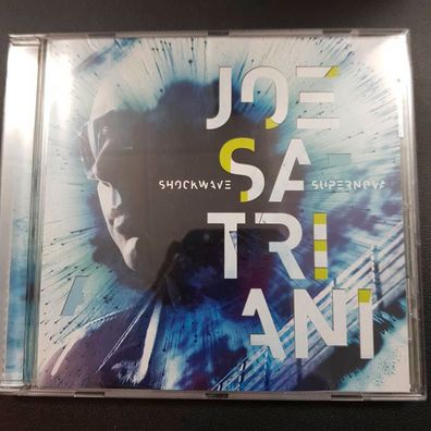 JOE Satriani shockwave supernova EX/EX (CD Album, Pop, Sony)