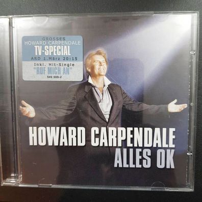 HOWARD Carpendale alles ok EX/EX (CD Album, Pop, Polydor)