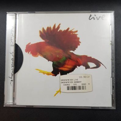 Herbert Grönemeyer live VG+/EX (CD Album, Pop, EMI Electrola)