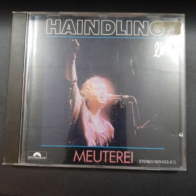 Haindling live WGER EX/EX (CD Album, Pop, Polydor)