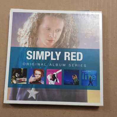 SIMPLY RED original album series OC SLIP NM (5CD, Pop, EastWest)