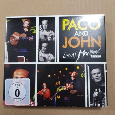 PACO & JOHN live at montreux 1987 DIGI EX/EX (2CD+DVD, Jazz, Eagle Vision)