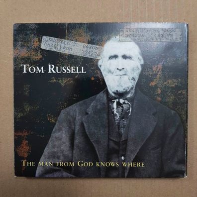 TOM Russell the man from god knows where DIGI VG/VG+ (CD Album, World)