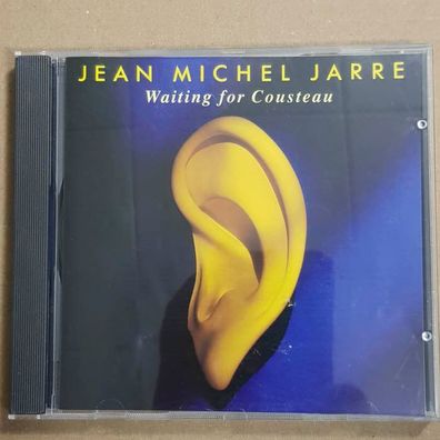 JEAN MICHEL JARRE waiting for cousteau FULL SILVER PMDC EX/EX (CD Album, Pop)