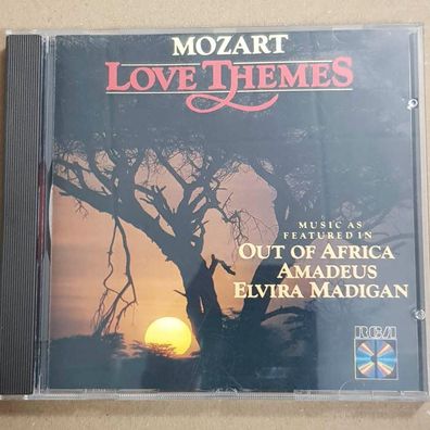 Various mozart love themes rca EX/VG+ (CD Album, Klassik, RCA)