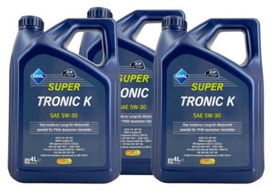 Aral SuperTronic K 5W-30 3x4 Liter