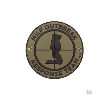 Milf Patch 3D Rubber Outbreak Response Team Mother I’d Like to Fuck 8cm #23003