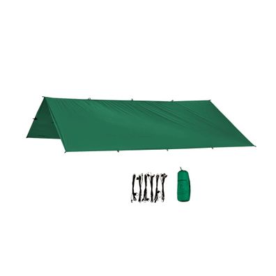 Bushmen Ultra Tarp 3X3 Deep Green Gartenmöbel