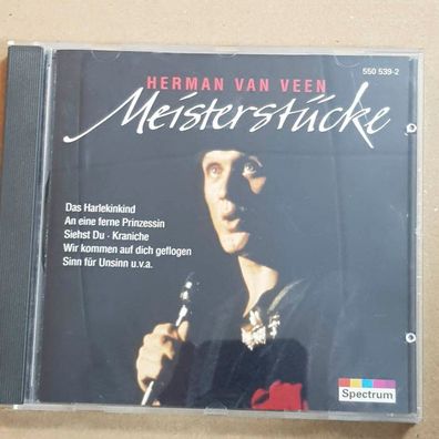 HERMAN VAN VEEN meisterstücke PMDC Germany NM/EX (CD Album, Liedermacher)