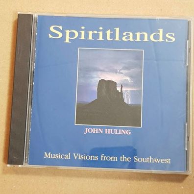 JOHN HULING spiritlands VG+/EX (CD Album, World, Novox)