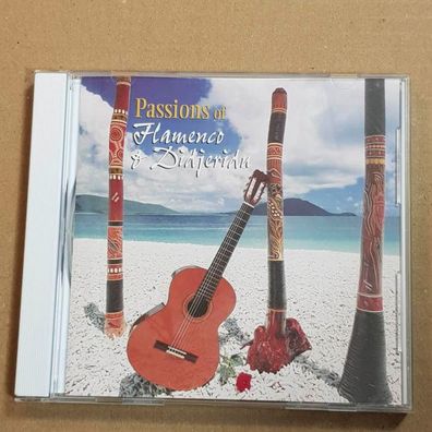 ASH DARGAN passions of flamenco & didjeridu NM/EX (CD Album, World)