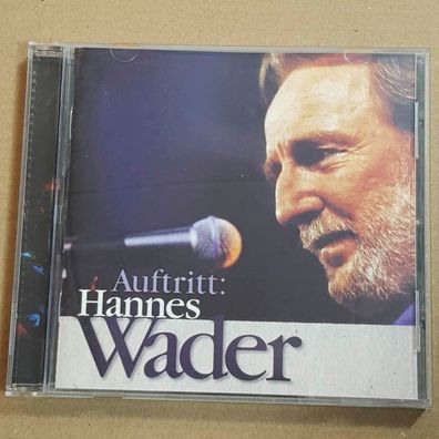 HANNES WADER auftritt: hannes wader NM/EX (CD Album, Liedermacher, Pläne)