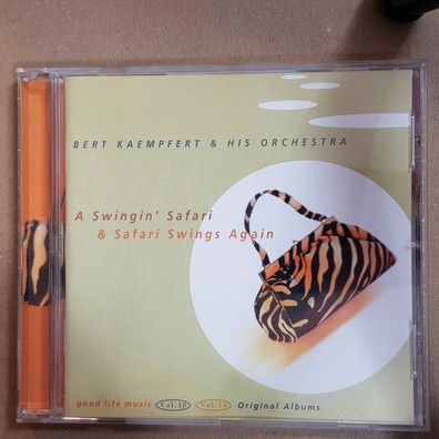 BERT Kaempfert a swingin safara & safari swings again NM/EX (CD Album, Jazz)