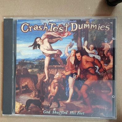 CRASH TEST Dummies god shuffled his feet Germany VG+/EX (CD Album, Pop, Arista)
