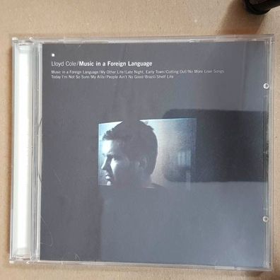 LLOYD COLE music in a foreign language NM/EX (CD Album, Pop, Sanctuary)