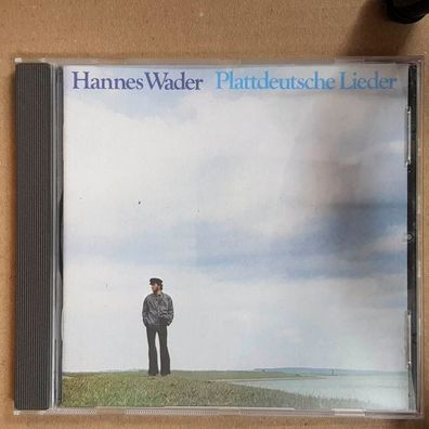 HANNES WADER plattdeutsche lieder PMDC Germany EX/EX (CD Album, Liedermacher)