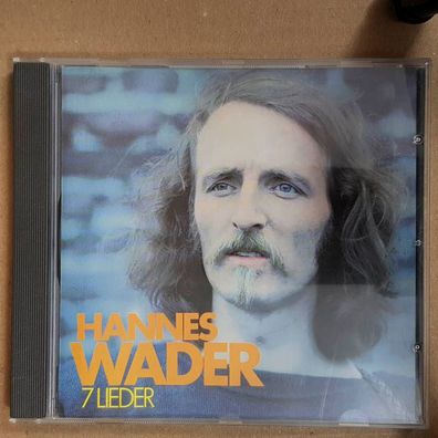 HANNES WADER 7 lieder Germany EX/EX (CD Album, Pop, Mercury)