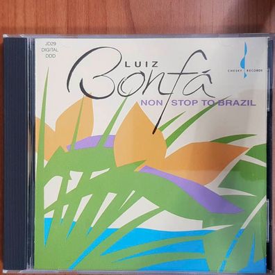 LUIZ BONFA non stop to brazil EX/EX (CD Album, Pop, Chesky)