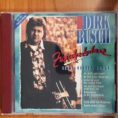 DIRK BUSCH zwischenbilianz EX/EX (CD Album, Pop, Polydor)