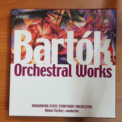 ADAM Fischer bartok - orchestral works BOX SLIP NM/EX (5CD, Klassik)