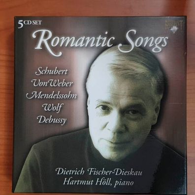Dietrich Fischer-dieskau / Hartmut HÖLL romantic songs BOX SLIP NM/EX (5CD)