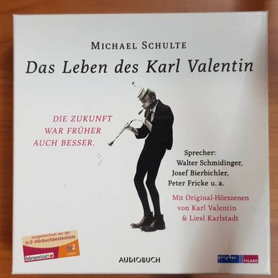 Michael Schulte das leben des karl valentin SLIP NM/EX (7CD, Hörbuch, Audiobuch)