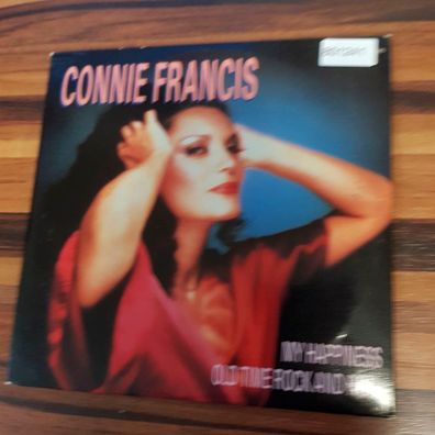 CONNIE Francis my happiness / old time rock and roll VG+ (CD Album, Pop, Disky)