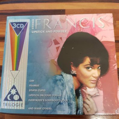 CONNIE Francis lipstick and power NEU OVP (3CD, Pop, Trilogie)
