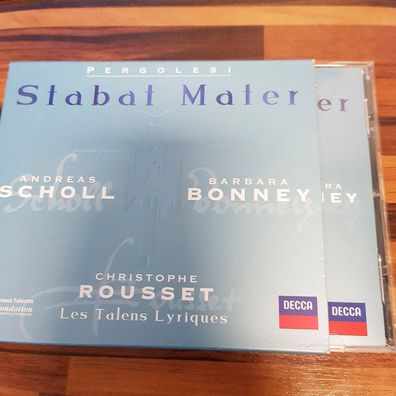 Christophe Rousset pergolesi - stabat mater OCARD NM/EX (CD Album, Pop, Decca)