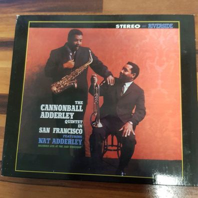 THE Cannonball Adderly Quintet in san francisco DIGI ZYX Mastering VG+/VG