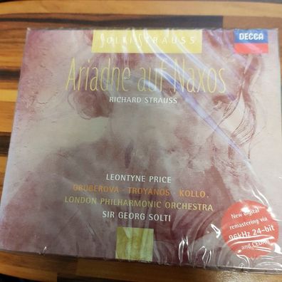 SIR GEORG SOLTI r strauss - ariadne auf naxos NEU OVP Germany (2CD, Klassik)