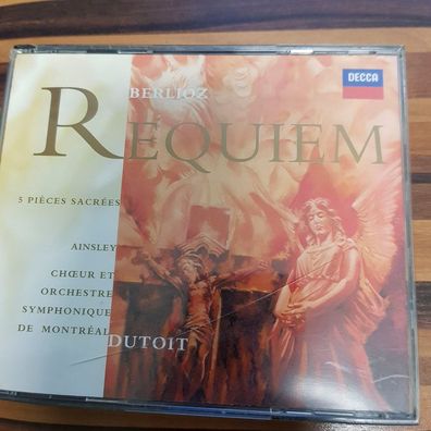Charles DUTOIT hector berlioz requiem decca Germany EX/EX (2CD, Klassik, Decca)