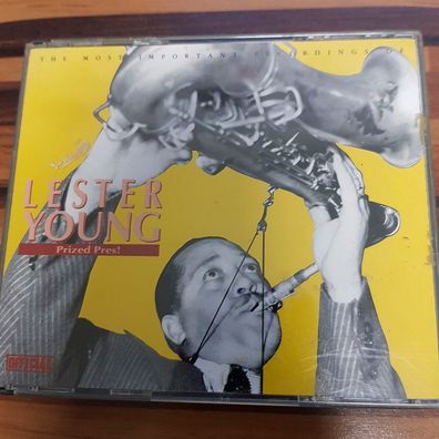 LESTER YOUNG the most important recordings of VG+/EX (2CD, Jazz)