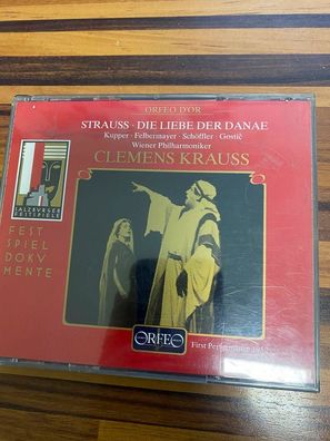 Clemens KRAUSS strauss die liebe der dame orfeo EX/EX (3CD, Klassik, Orfeo)