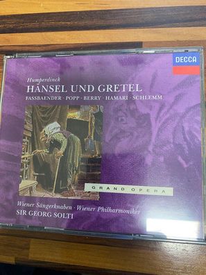 SIR GEORG SOLTI humperdinck hänsel und gretel EX/EX (2CD, Klassik, Decca)