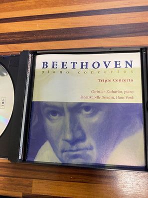 Christian Zacharias beethoven piano concertos EX/EX (3CD, Klassik)