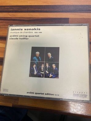 Arditti STRING Quartet iannis xenakis - musique de chambre EX/EX (2CD, Klassik)
