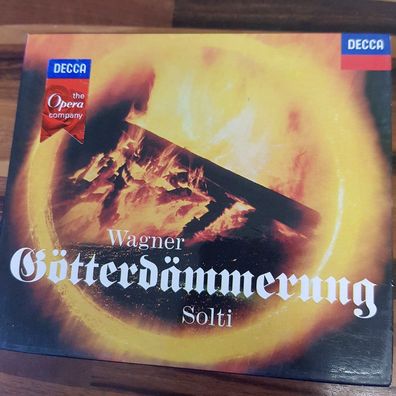 SIR GEORG SOLTI wagner - götterdämmerung NM/VG (4CD, Klassik, Decca)