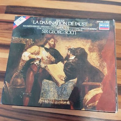 SIR GEORG SOLTI berlioz - la damnation de faust Polygram WGER VG+/EX (2CD)
