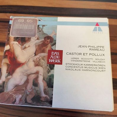 Nikolaus Harnoncourt remeau - castor et polux Germany VG+/EX (3CD, Klassik)