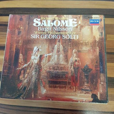 SIR GEORG SOLTI richard strauss - salome PMDC Germany VG+/EX (2CD, Klassik)