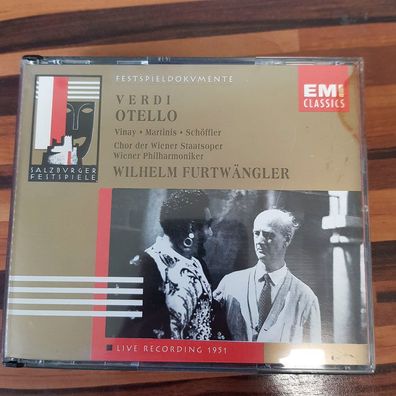 Wilhelm Furtwängler verdi - otello (salzburg) VG+/VG (2CD, Klassik)