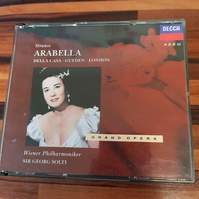 SIR GEORG SOLTI strauss - arabella PMDC Germany VG+/EX (2CD, Klassik, Decca)