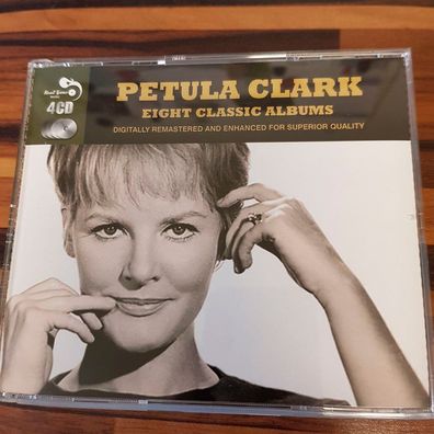 PETULA CLARK eight classic albums EX/EX (4CD, Pop, Real Gone)