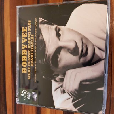 BOBBY VEE eight classic albums plus EX/EX (4CD, Pop, Real Gone)
