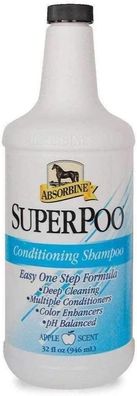 Absorbine Super Poo, Conditioning Shampoo, Shampookonzentrat for horses, 946 ml