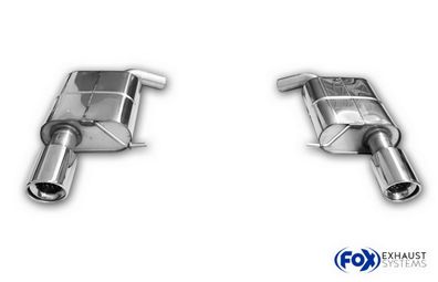 VW Passat 3C 4-Motion - 3,2l FOX Endschalldämpfer rechts/links - 1x100 Typ 17 rechts